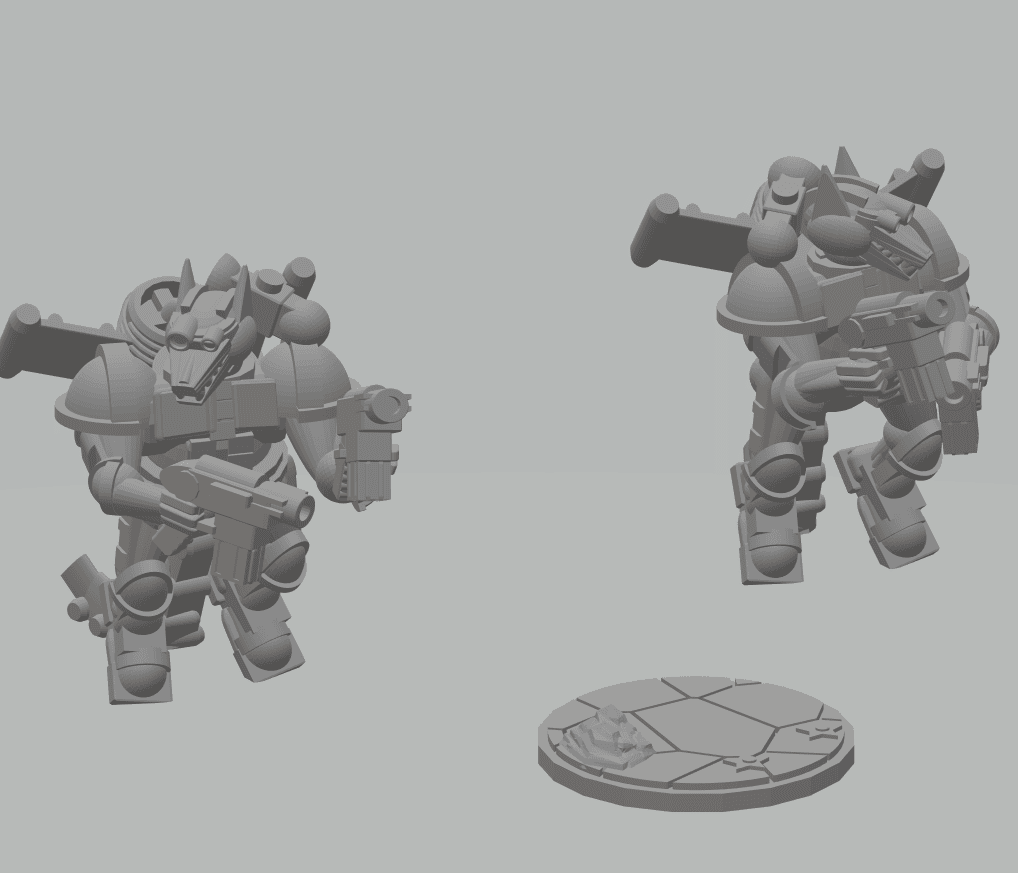 FHW Voidfang Voidstriders Sergeant 3d model