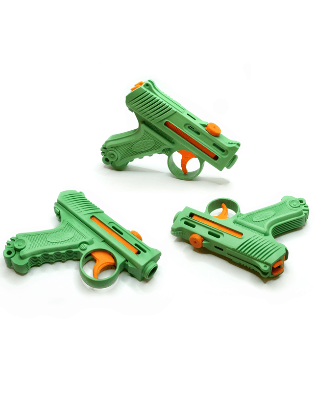 Mini Printable Gun Fully 3D Printable Tiny Toy Gun - (x4 Round - semiauto) - COMPACT ...