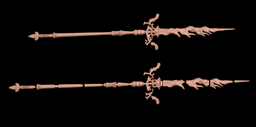 MESSMER SPEAR - THE IMPALER WEAPON life size cosplay - Elden Ring Shadow of the Erdtree Fan Art 3d model