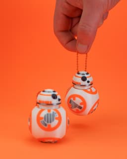 BB-8 Fidget Clicker - Keychain 3d model