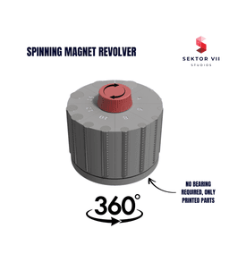 Magnet Organizer / Dispenser / Revolver (modular) 3d model