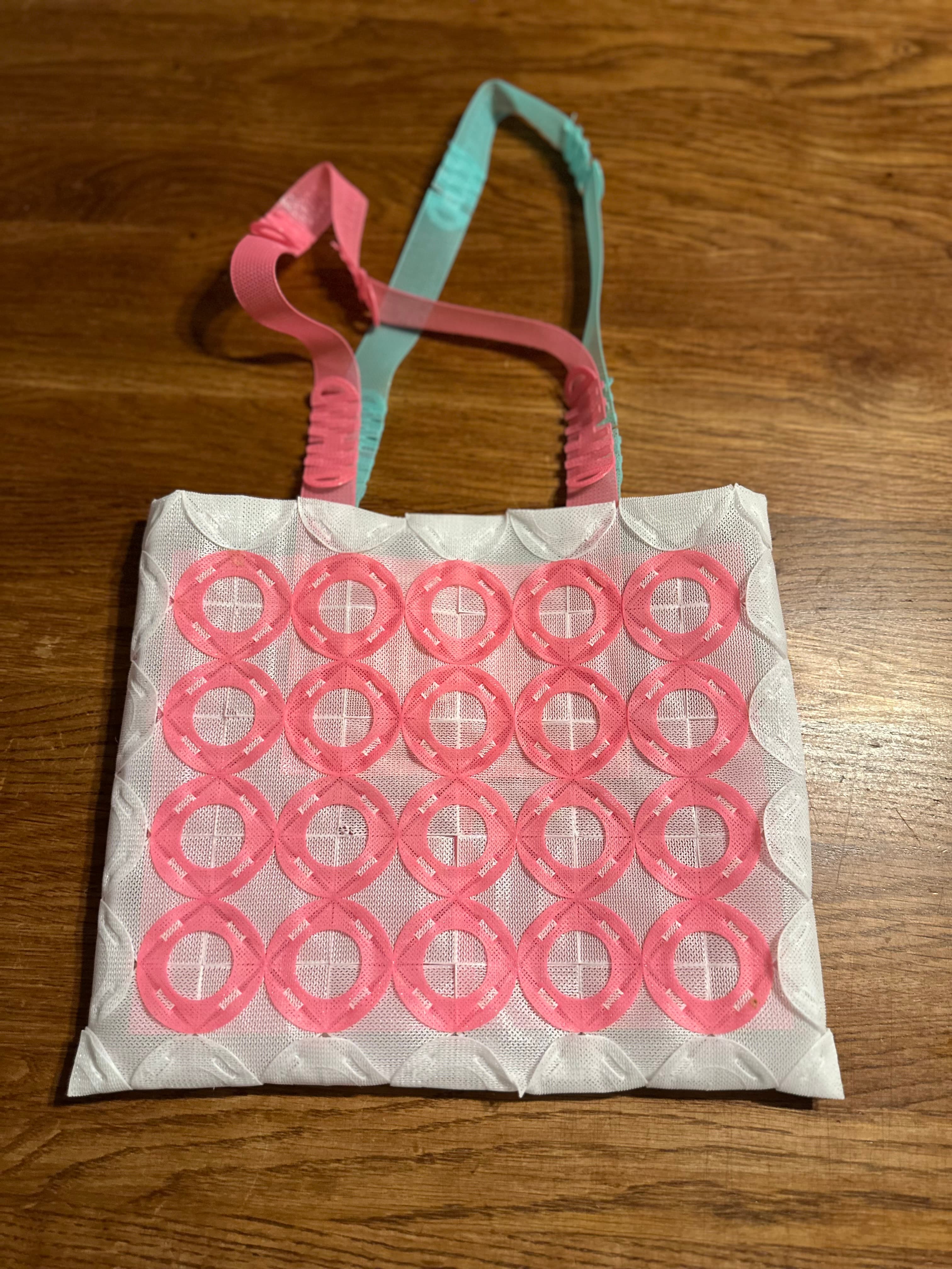 I changed the size of the bag and modified the inner bags to fit on my ender 3v3 with 220 x/y width.
Everything work properly! It was much fun to print the modules in these colors and puzzle them together.
Thanks for this pretty idea!👍😍