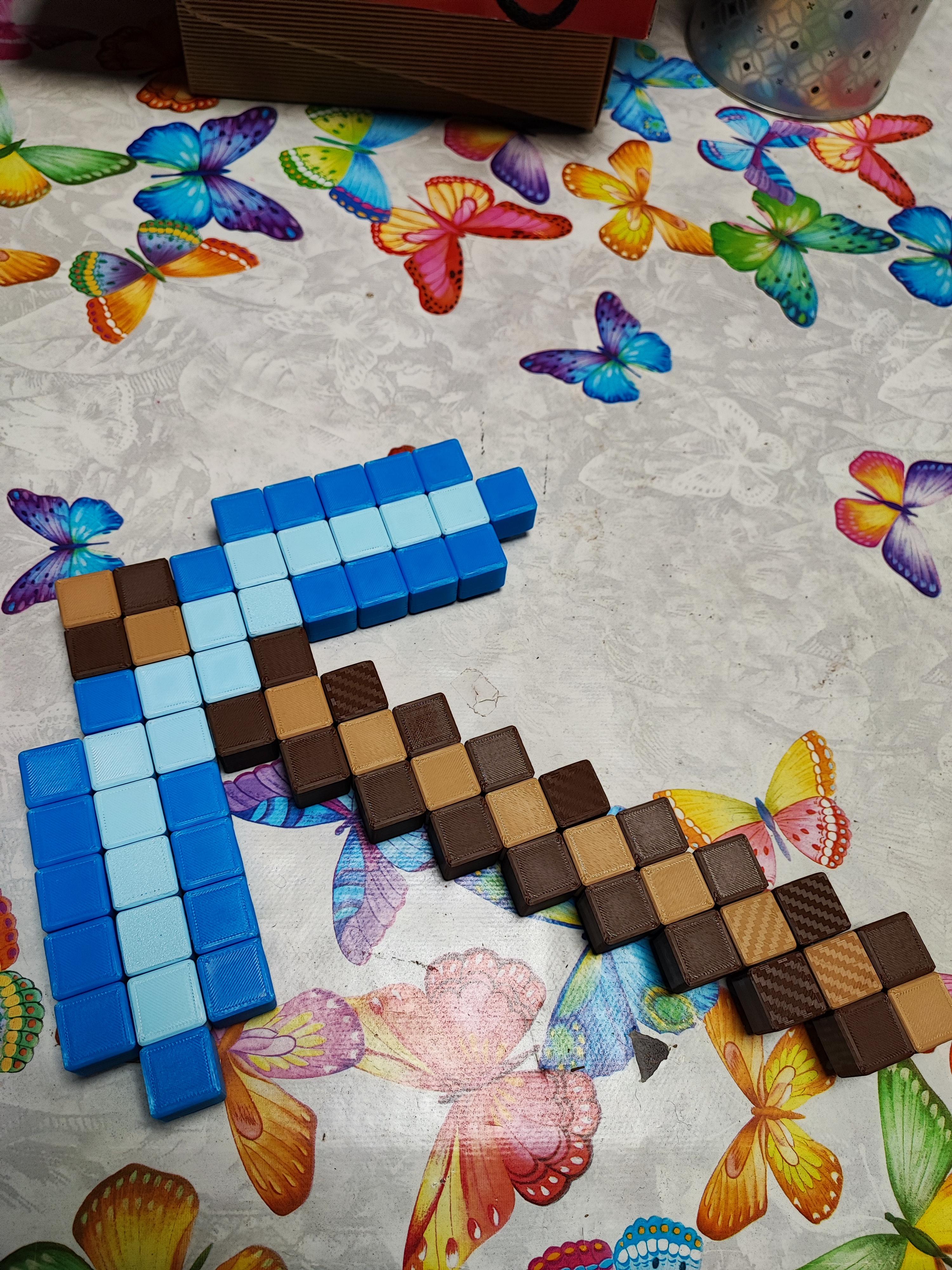 Minecraft blocks 3d model