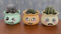 Emoji Planters 3d model