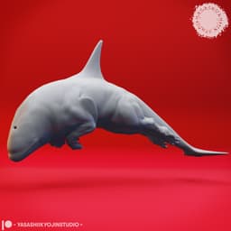 Akhlut Pod - Tabletop Miniature (Pre-Supported) 3d model