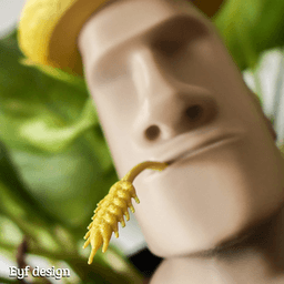 Moai The Plant Keeper 3d model