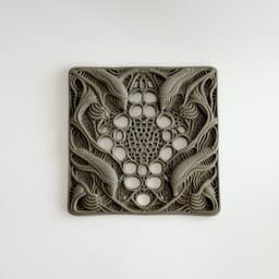 Xenomorph Decor Vent Cover 3d model