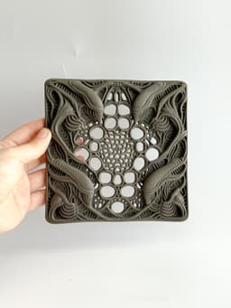 Xenomorph Decor Vent Cover 3d model