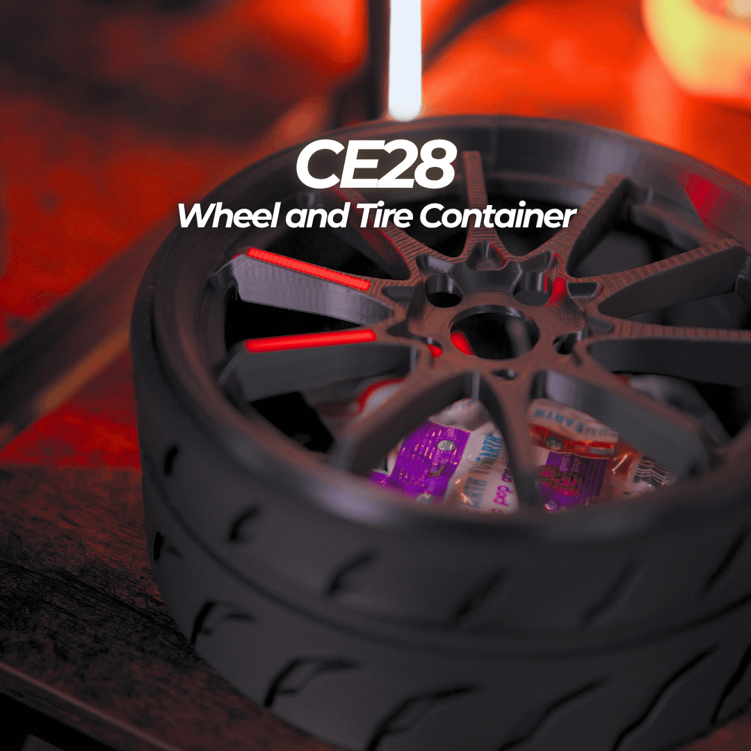 CE28 Wheel & Tire Coffee Table Organizer 3d model