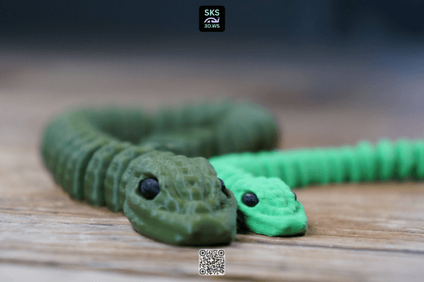 Articulated Snake 3d model