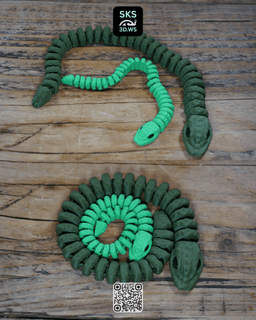 Articulated Snake 3d model