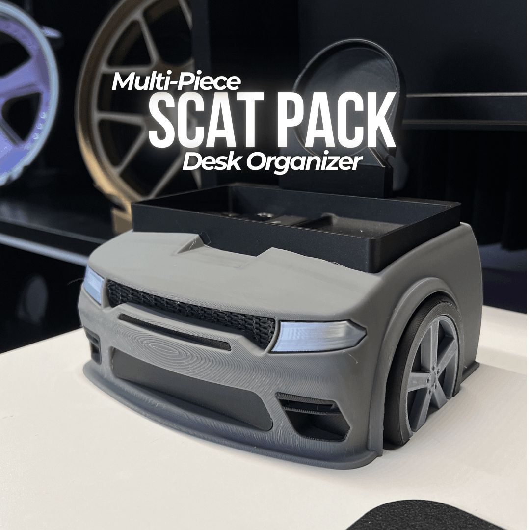 Scat Pack Desk Organizer 3d model