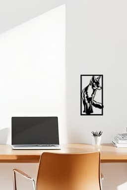 Fox Wall Art, Wall Decor, Home Decor 3d model