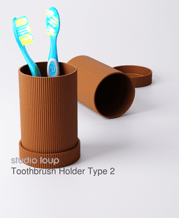 Toothbrush Holder Type 2 3d model
