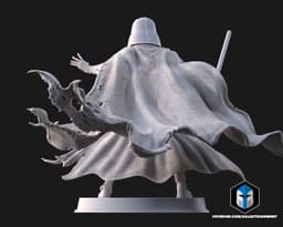 Damaged Darth Vader Figurine - Pose 1 - 3D Print Files 3d model