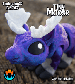 Tiny Moose 3d model