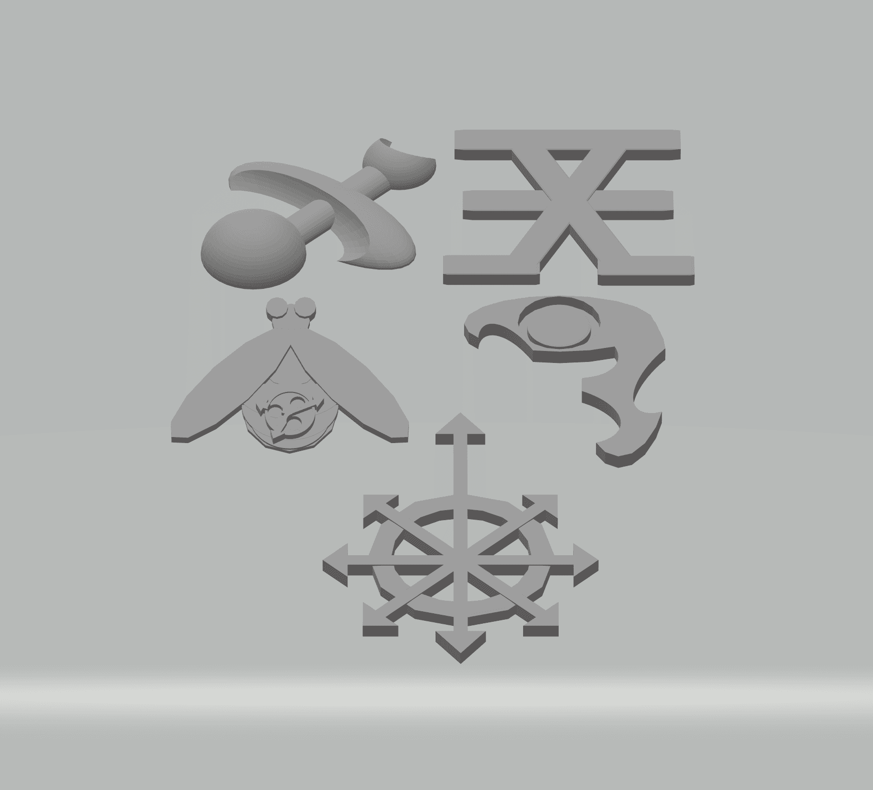 FHW: The Mark of the Enemy (Cosplay) 3d model