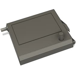 Ender 3 inside screen case 3d model