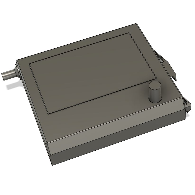 Ender 3 inside screen case 3d model