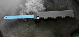 Hack saw blade handle 3d model