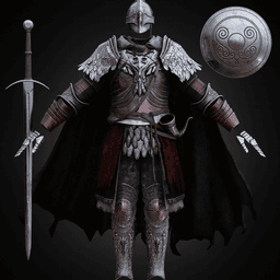 ULTIMATE VARGRAM THE RAGING WOLF PACK full armor with helmet sword and shield life size cosplay - El 3d model