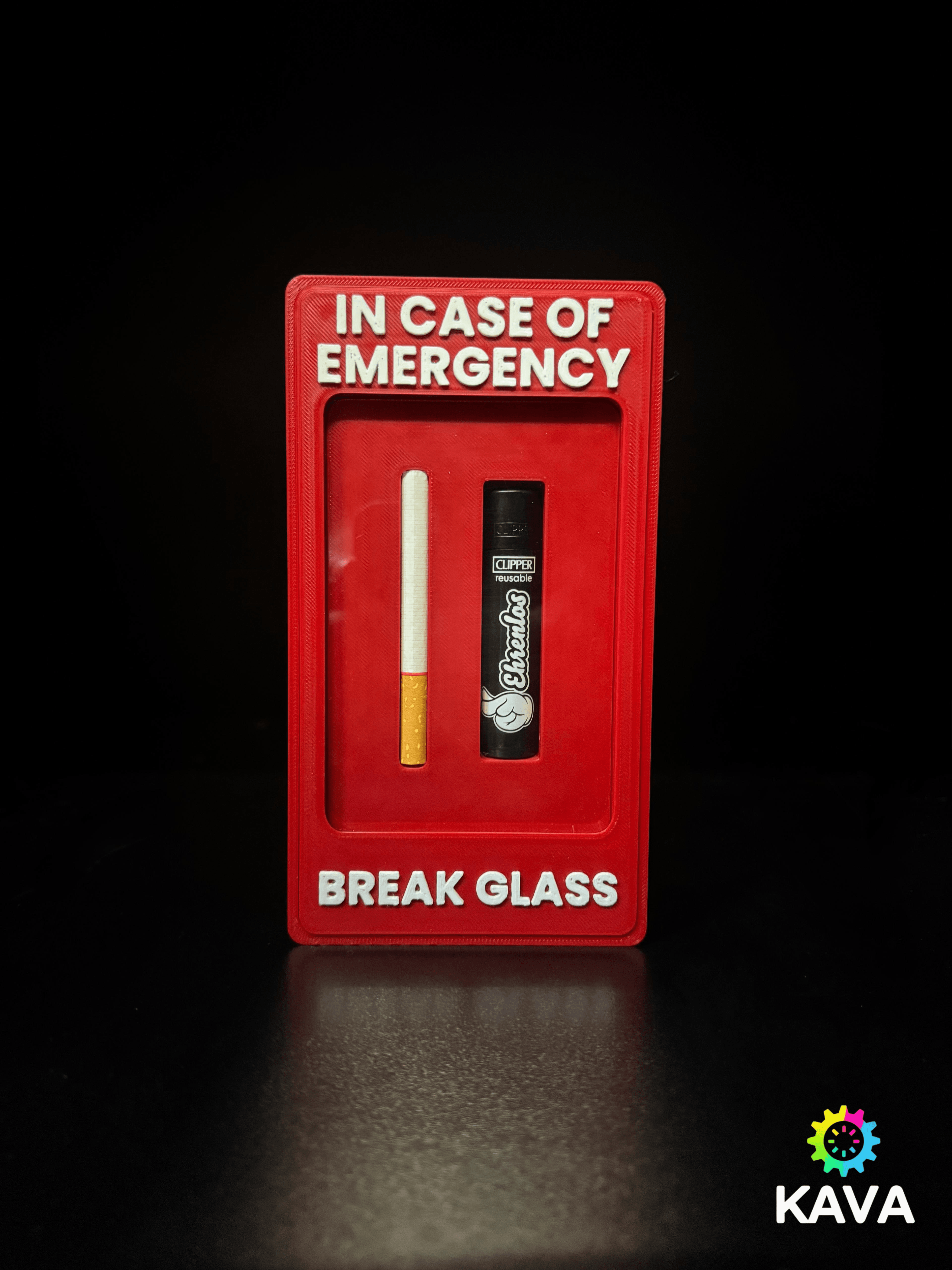 In Case of Emergency: Cigarette & Lighter Edition 3d model