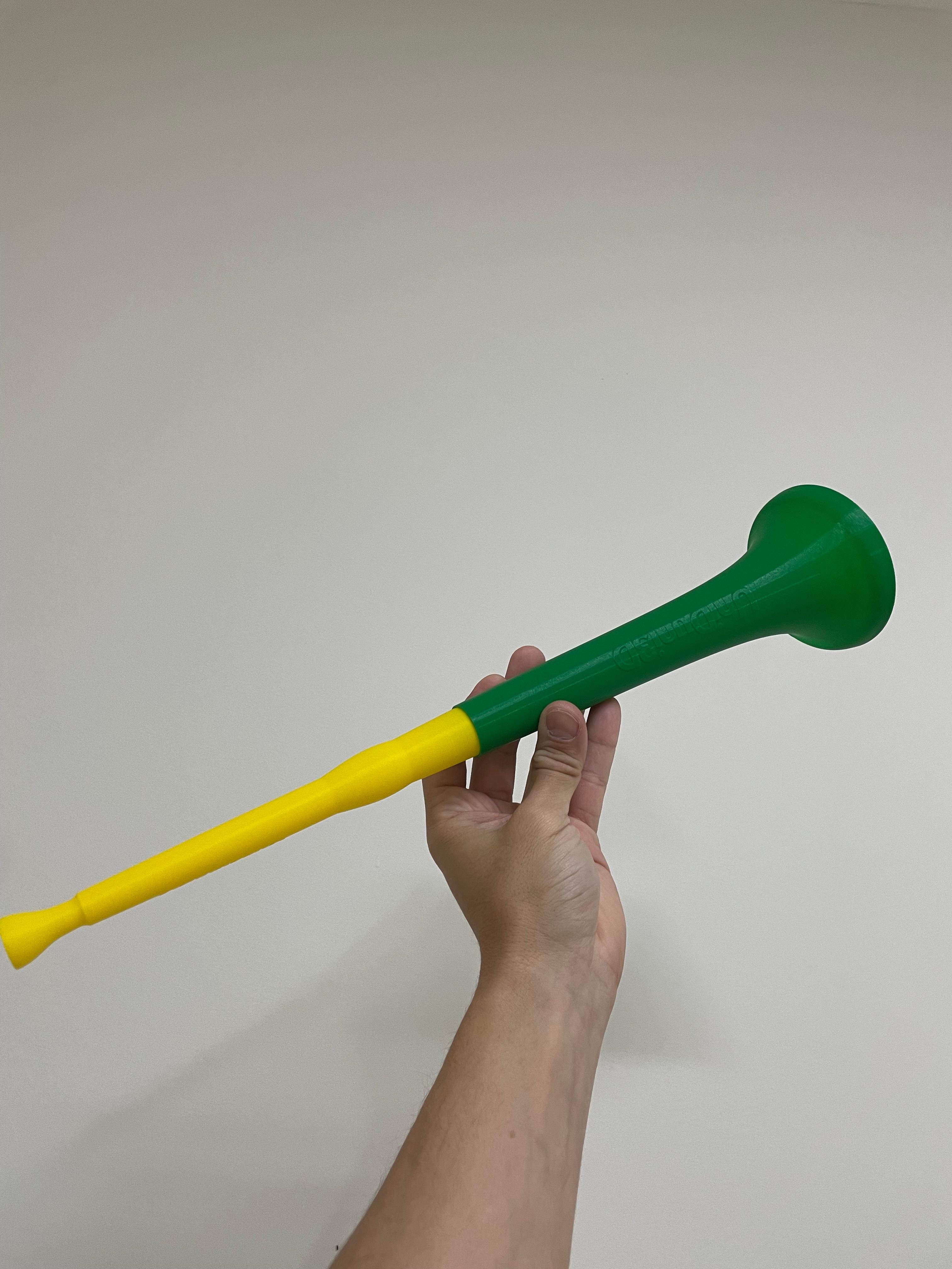 Vuvuzela "trumpet" "stadium horn" for World Cup 2022 Qatar - 2 pieces 3d model