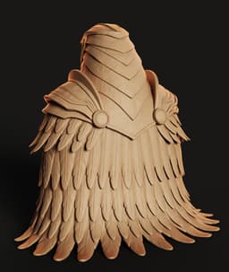 Horus Warrior Bust STL | Egyptian Bust 3D Print | HighDetail 3d model