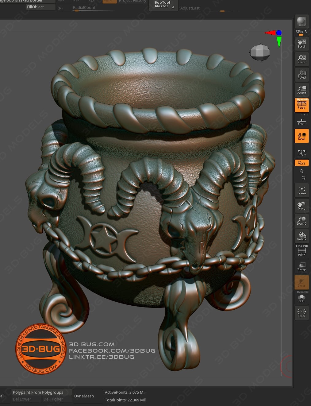 Witchcraft Bowl 3d model