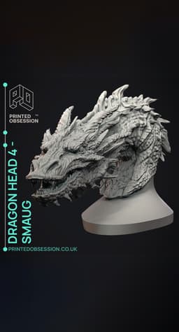 Smaug - The Hobbit - Lord of the Rings - Fan Art 3d model