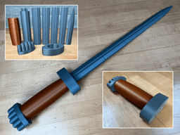 Build Your Own Viking sword #2 3d model