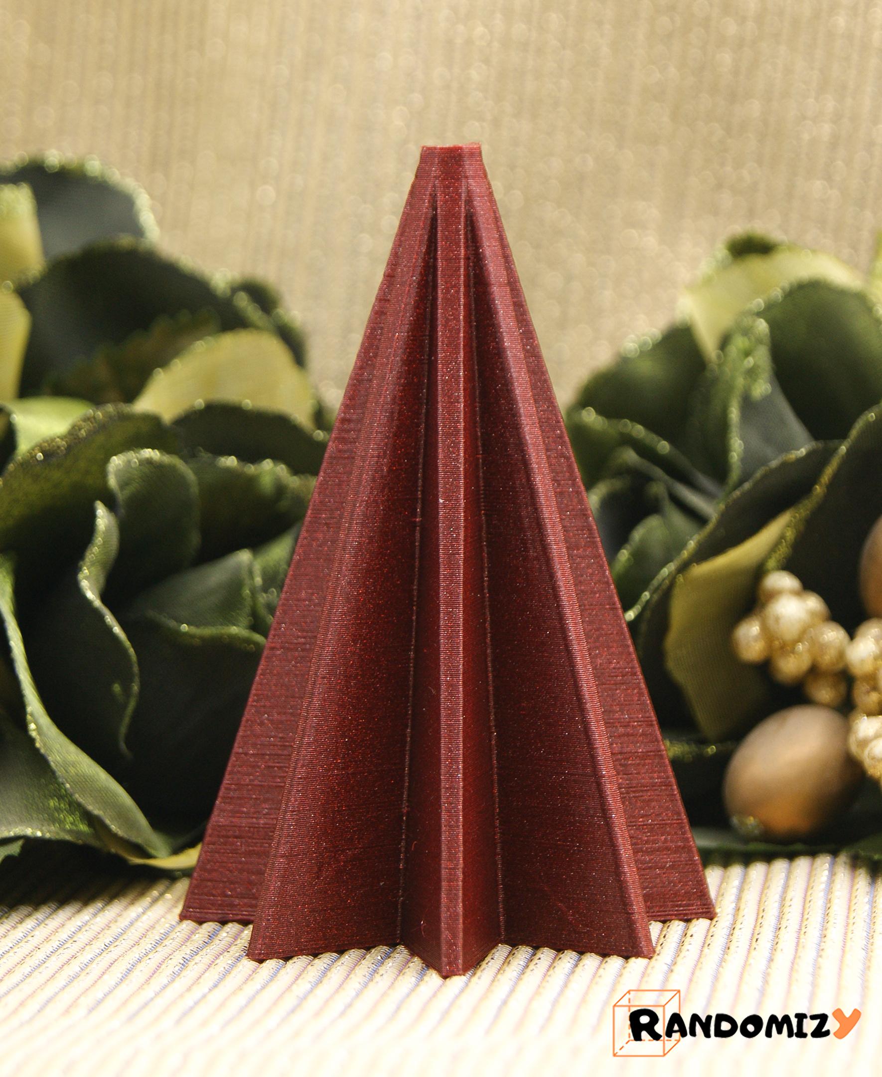 Origami Inspired Tree Ornament #1 3d model