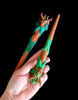 Fall Dragon Wand *Personal Use* 3d model