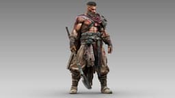 Wasteland Warrior 3d model