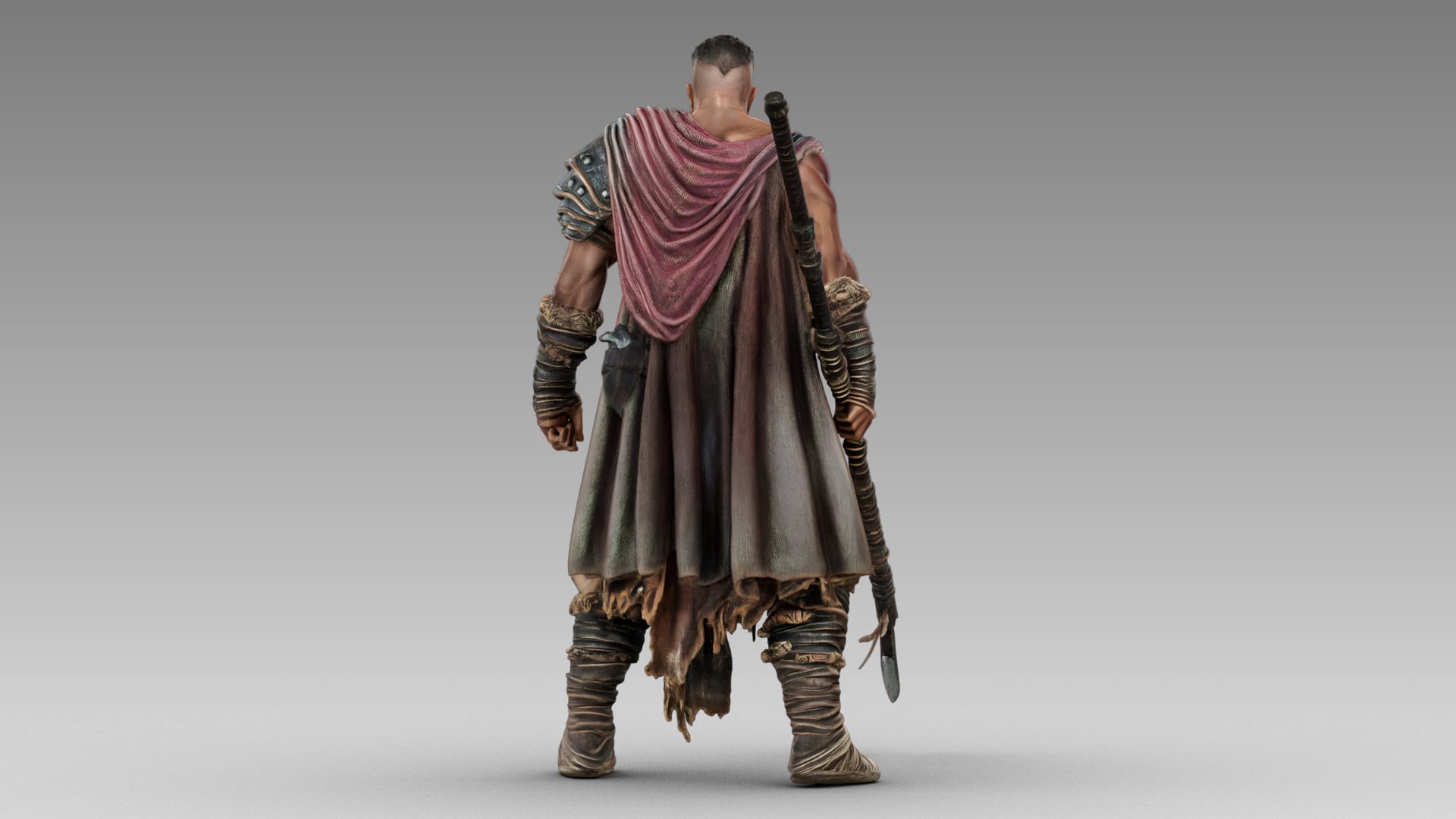 Wasteland Warrior 3d model