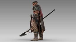 Wasteland Warrior 3d model