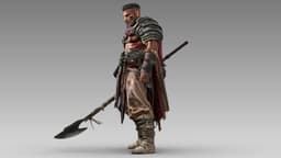 Wasteland Warrior 3d model