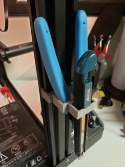 40mm Knife & Snip Holder 3d model