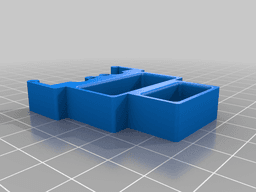 40mm Knife & Snip Holder 3d model