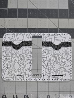 Tall TPU Bifold Wallet for sewing 3d model