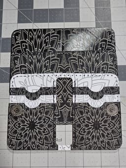 Tall TPU Bifold Wallet for sewing 3d model