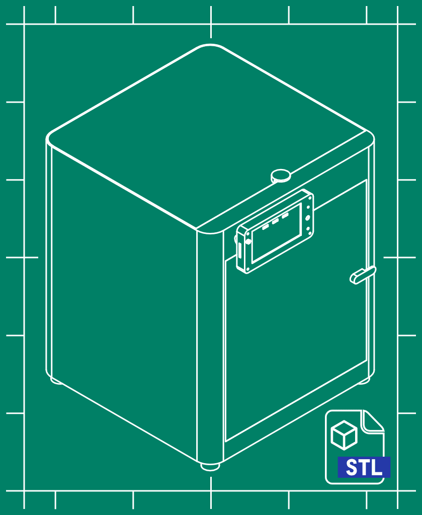 Bambu Lab X1C controller mod STL 3d model