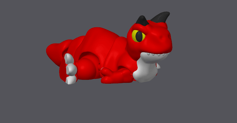carnotaurus.3mf 3d model