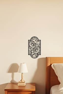 Flower Wall Art, Wall Decor, Home Decor 3d model
