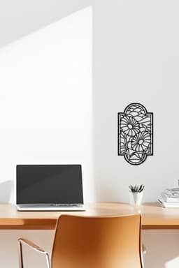 Flower Wall Art, Wall Decor, Home Decor 3d model