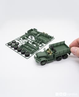 Army Truck Kit Card 3d model