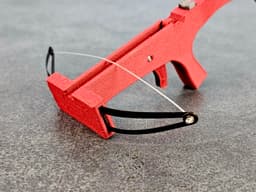 Glider Crossbow MKI Tiny Airplane Launch System 3d model