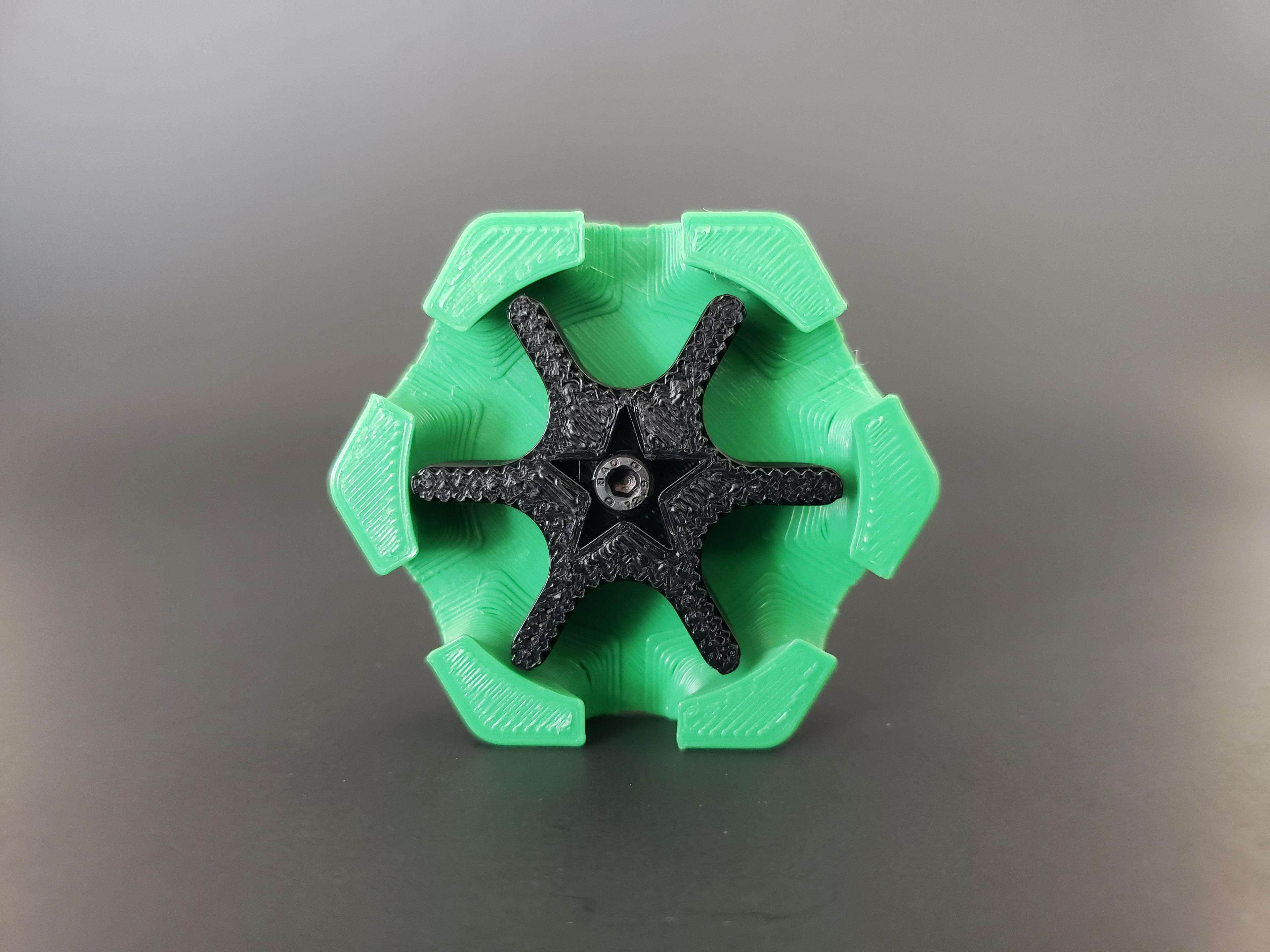 Hextraction Gear Spinner Tile 3d model