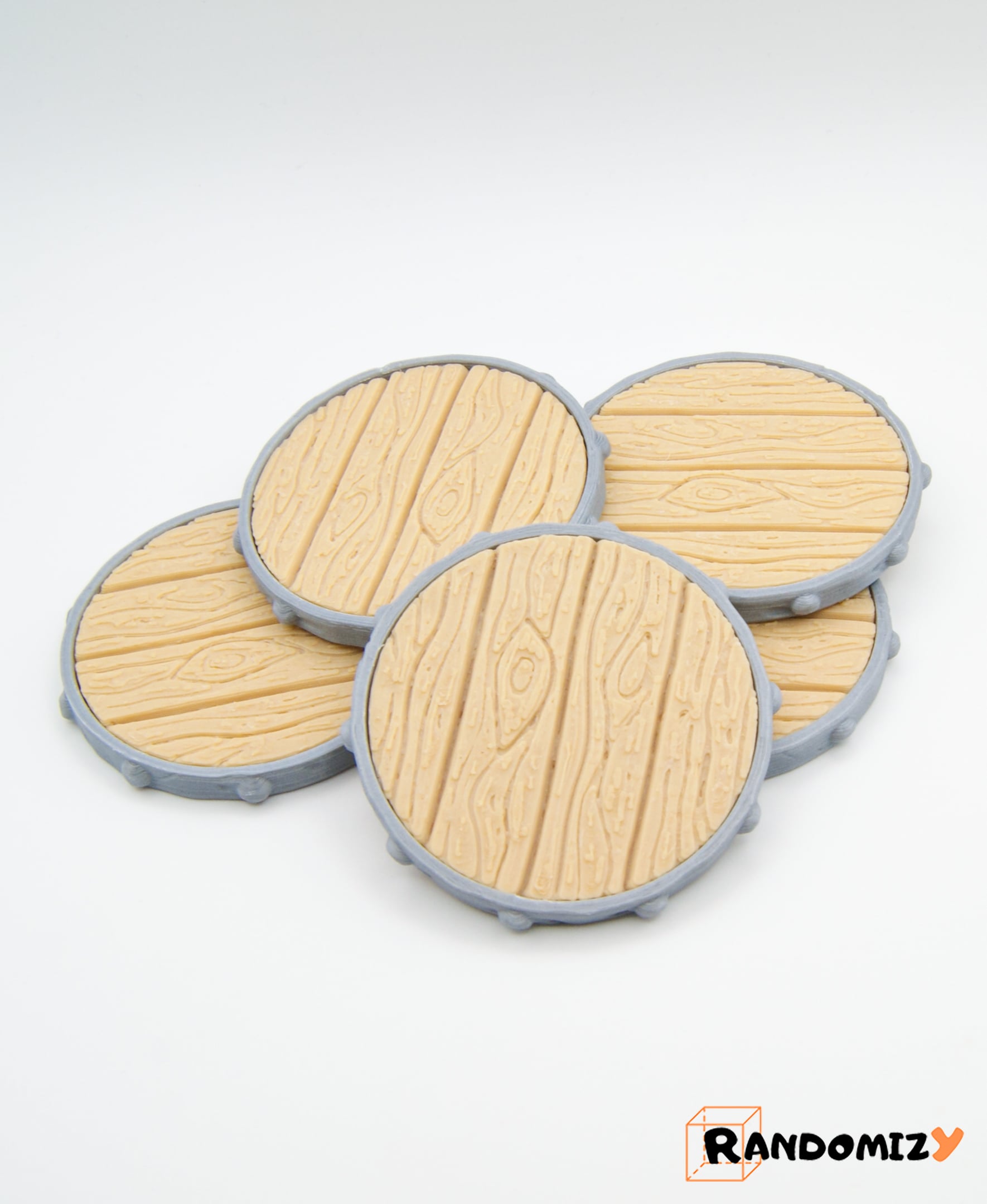 Barrel Coaster 3d model