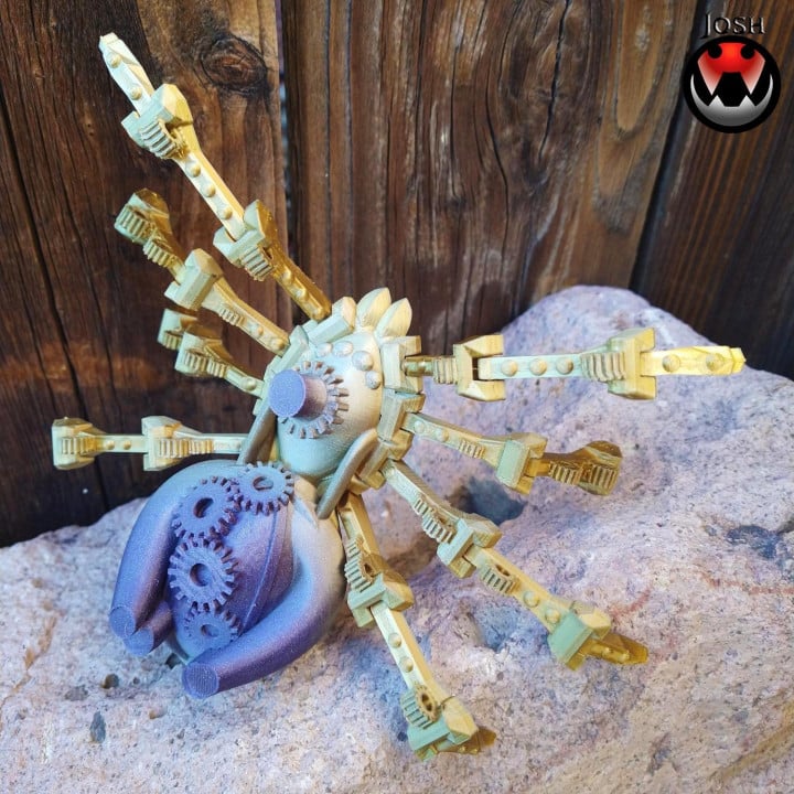Steampunk Spider 3d model